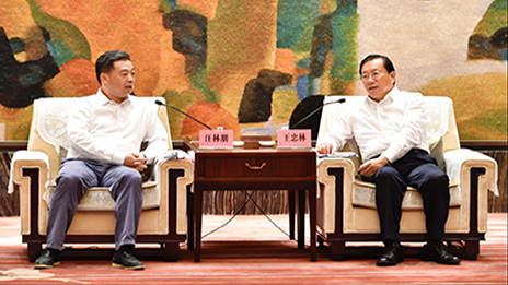 2121非凡之家汪林朋董事长情系家乡，以现尝试动助力湖北疫后经济沉建